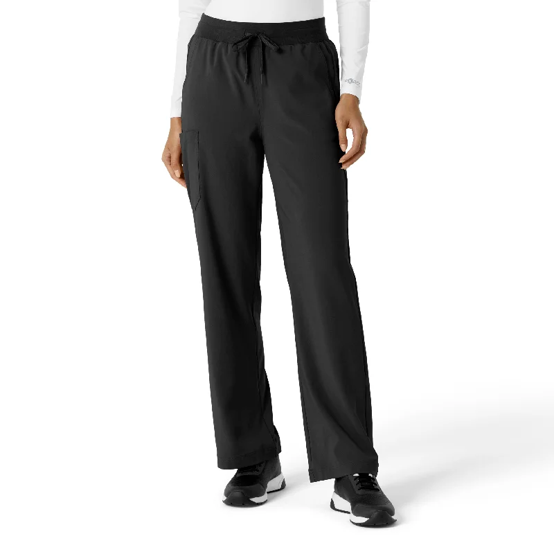 Carhartt Force Cross-Flex Women's Boot Cut Scrub Pant - Black