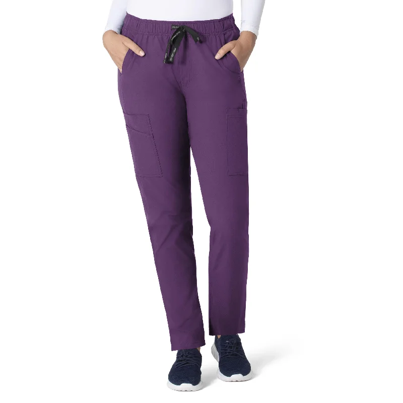 Carhartt Force Essentials Women's Straight Leg Scrub Pant - Eggplant