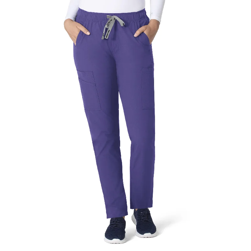 Carhartt Force Essentials Women's Straight Leg Scrub Pant - Grape