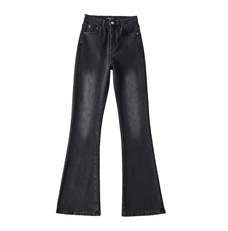 Runwaylover 1380 Retro 2023 Ladies Sexy High Waist Flare Jeans