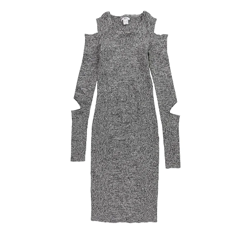 Bar Iii Womens Cutout Sweater Bodycon Dress