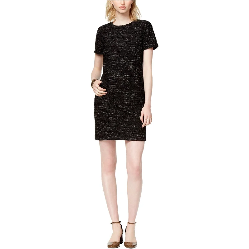 Maison Jules Womens Textured Shift Dress