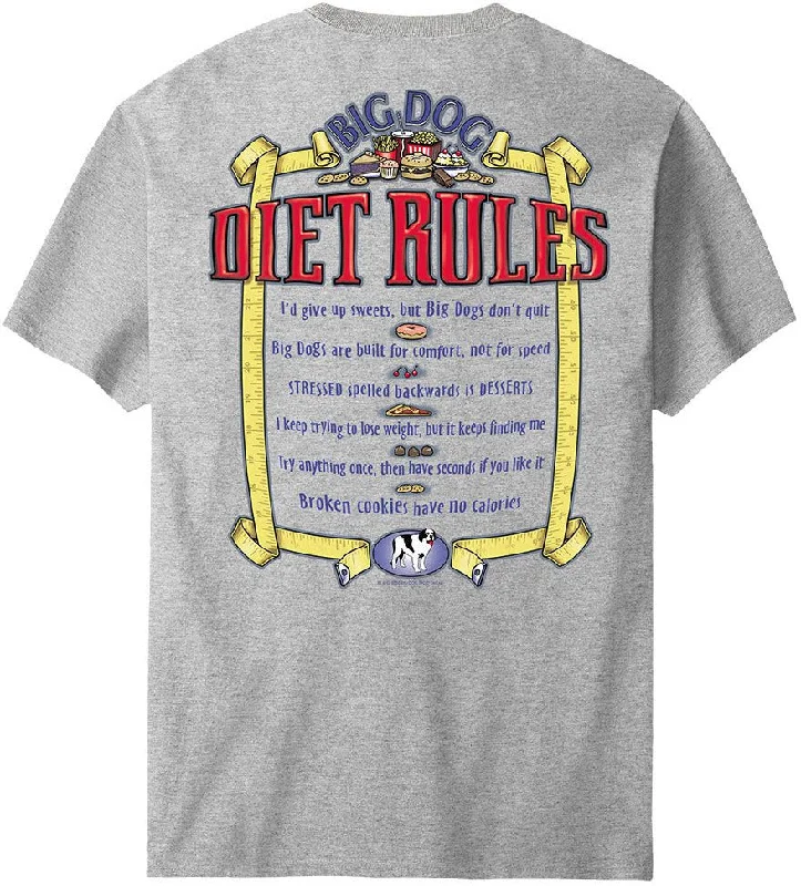 Big Dog Diet Rules T-Shirt