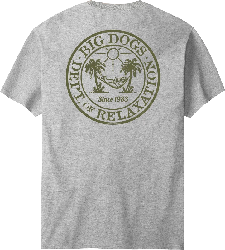 Relaxation Badge Olive T-shirt