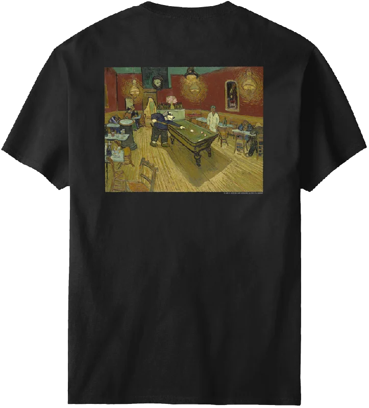 Van Dogh Pool Player T-Shirt