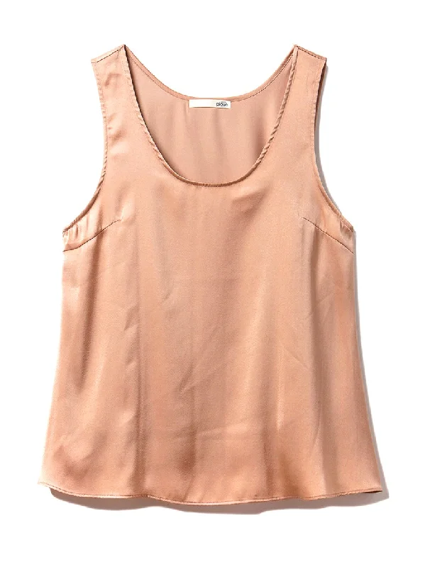 Summer Satin Silk Tank Top