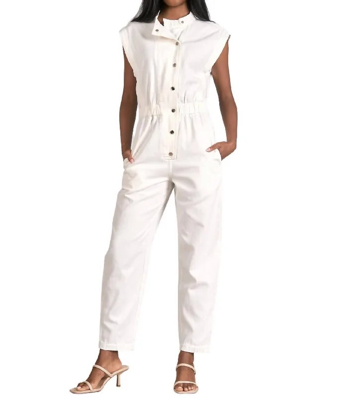 Jack Jumpsuit In White