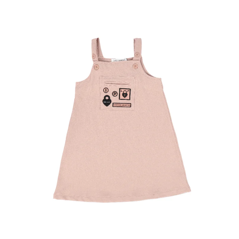 LITTLE PARNI PINK MULTI PATCH JUMPER [FINAL SALE]