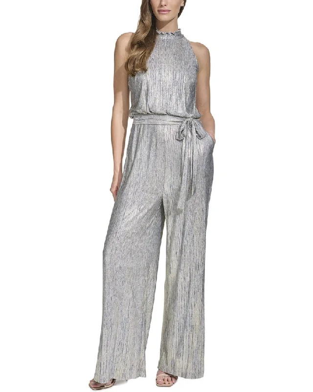 Vince Camuto Foil Knit Jumpsuit